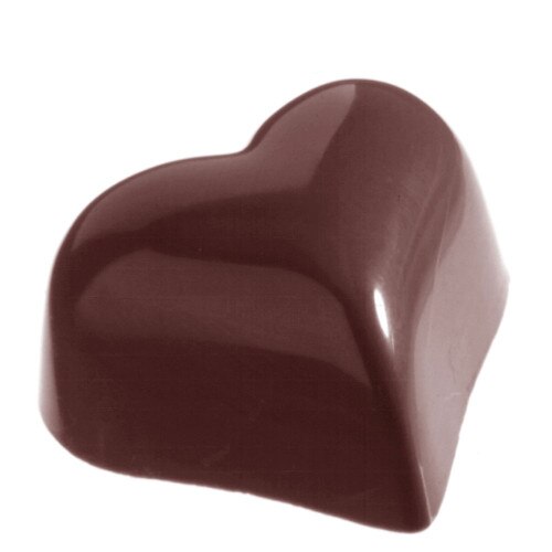 Chocolate World Mould Small Puffy Heart 14 gr
